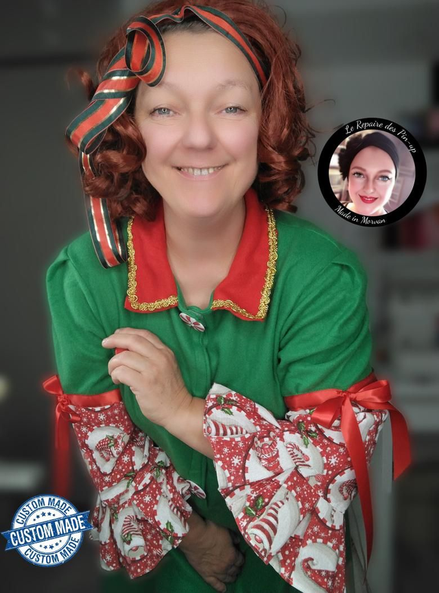 Robe de Noël pour shooting photo T46/48