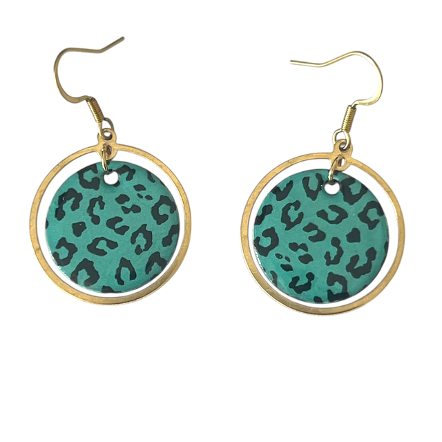 Les Jungle Urbaine vert-bleu 