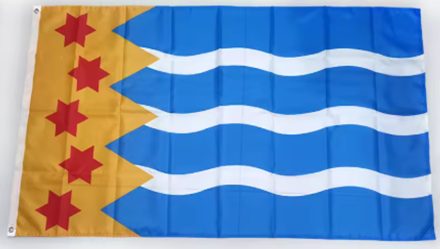 Grote vlag Oldambt (150x90cm)