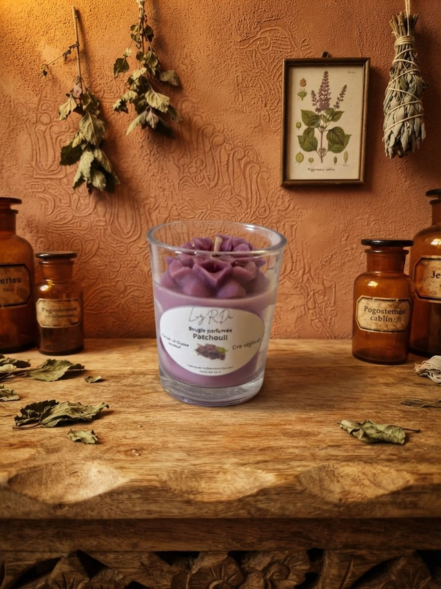 Bougie Déco - 60 grammes - "Patchouli"