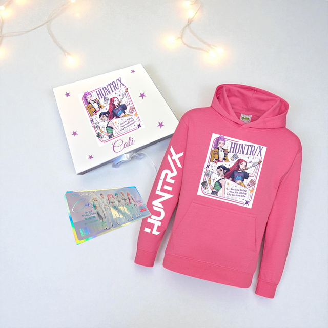 Kpop concert pink sundae reveal box medium delux edition