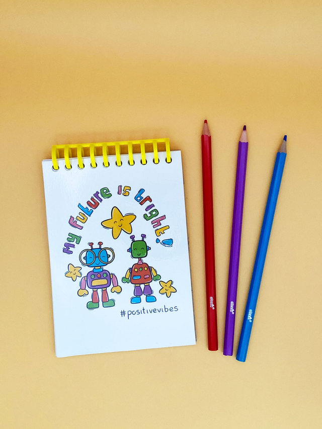 My future is bright notepad 