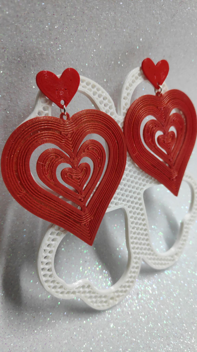 Pendientes "El Hilo rojo"