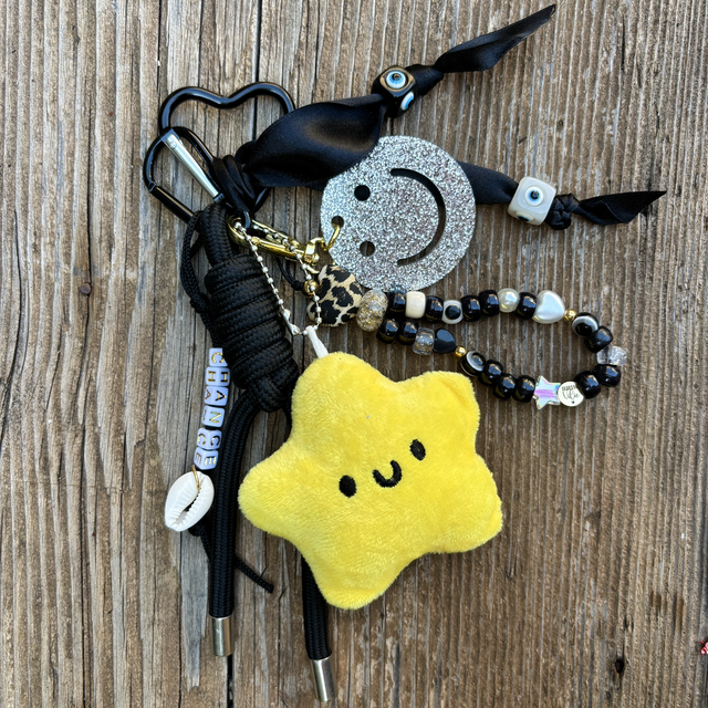 Grigri de Sac Big Smiley black CHANCE