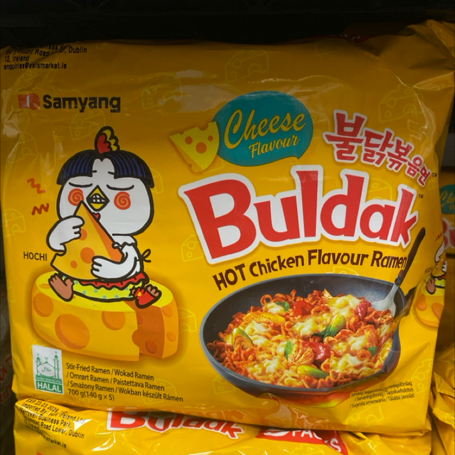 Buldak Cheese Hot Chicken Flavour Ramen