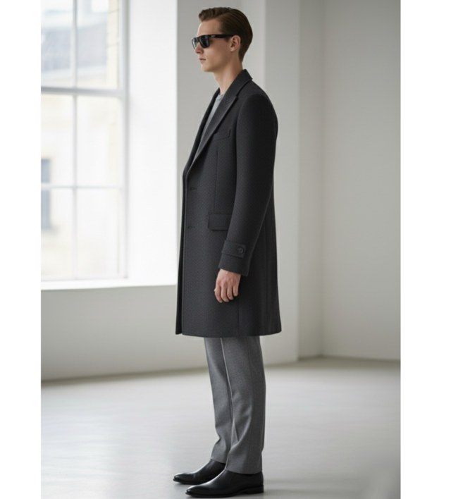 Cappotto Classico Nero