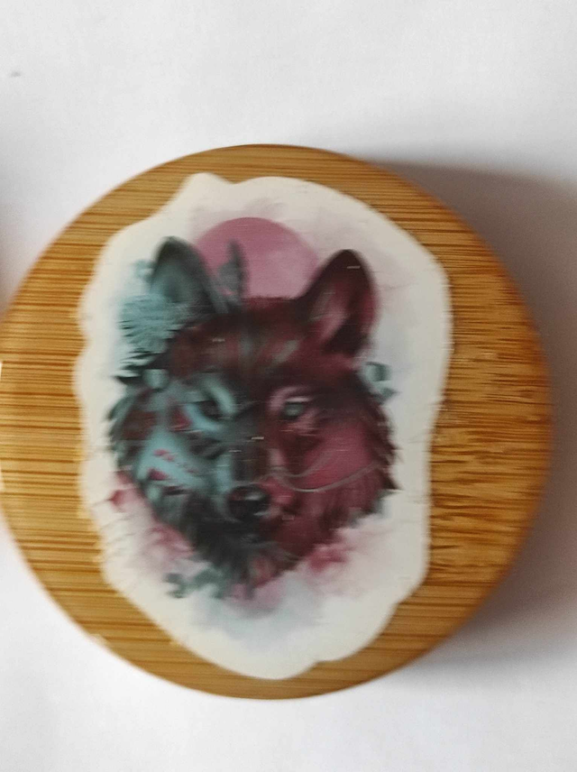 Décapsuleur Loup magnétique frigo