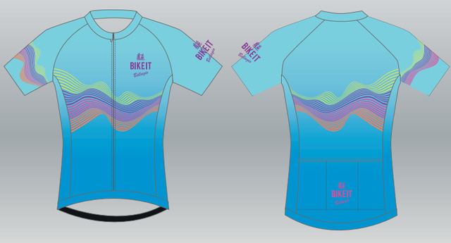 Bikeit! Bellagio Lake  Colors Jersey