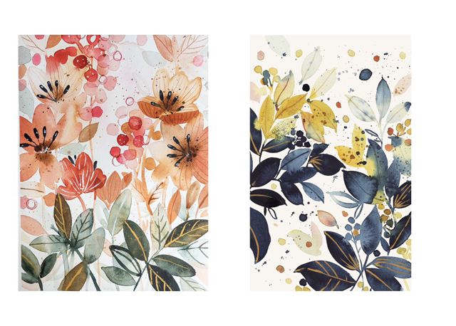 9h30/11h30 vendredi : Aquarelle/gouache et dessin