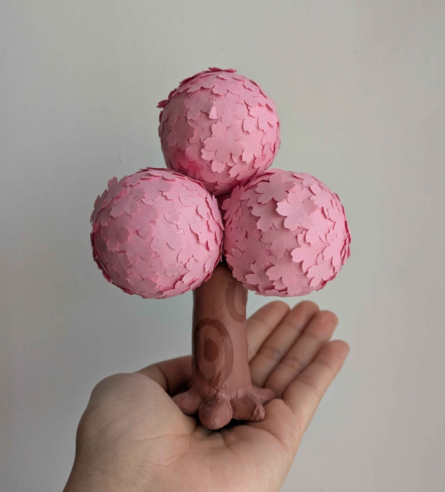 Arbre en fleur de cerisier