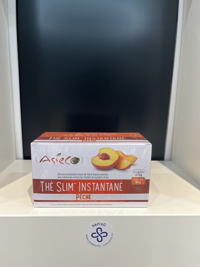 ASIE the slim instantané Pêche 20x3g