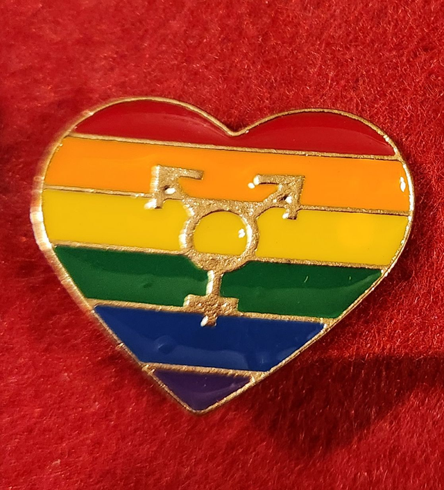 Heart With Transgender Symbol