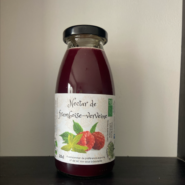 Nectar framboise-verveine 250ml