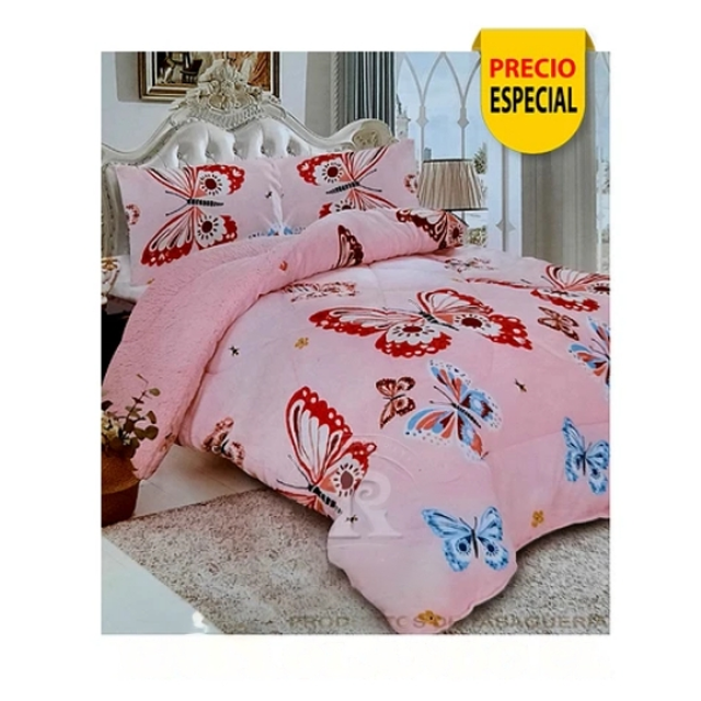 Plumón Sherpa 1 ,5 Plaza Rosa y Mariposas