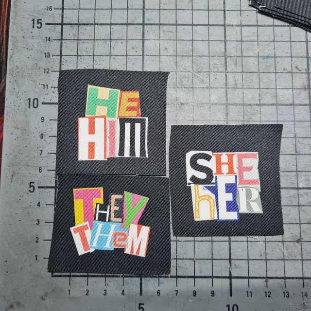 Pronouns Patches