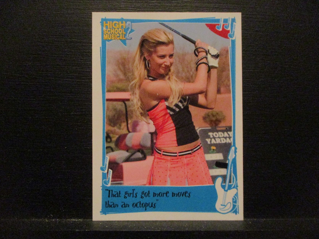 High School Musical 2 Original Trading Card #82