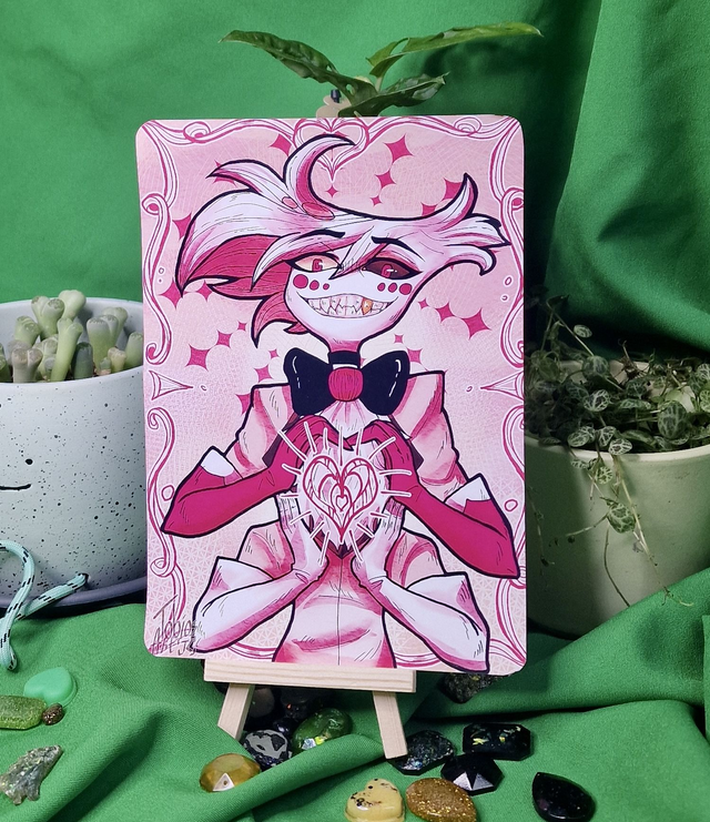 Angel Dust Hazbin hotel Print