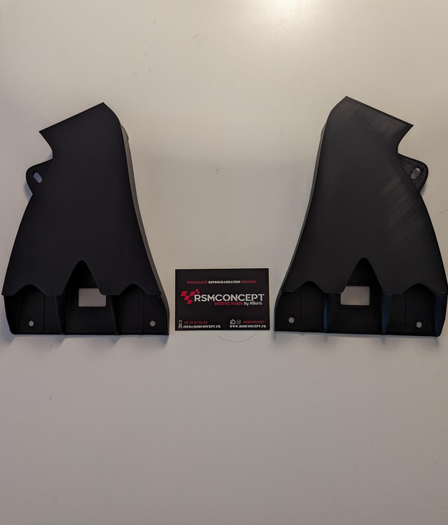 Paire écope de freins Clio 4 RS 