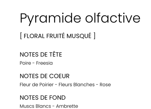Duo parfumé Floral poire