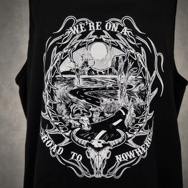 T-shirt Tank "Road to Nowhere"