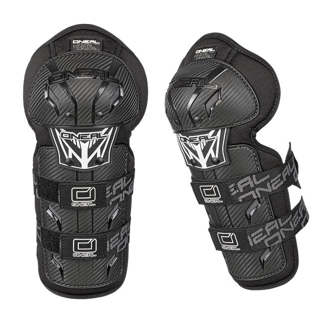 O'NEAL PRO III CARBON LOOK KNEE GUARD BLACK