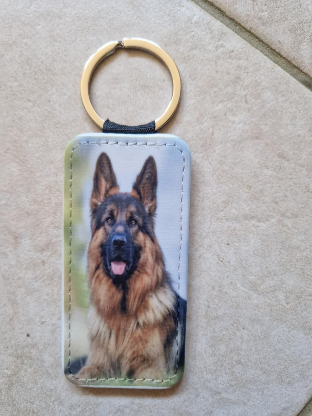 Porte clé rectangle personnalisé 