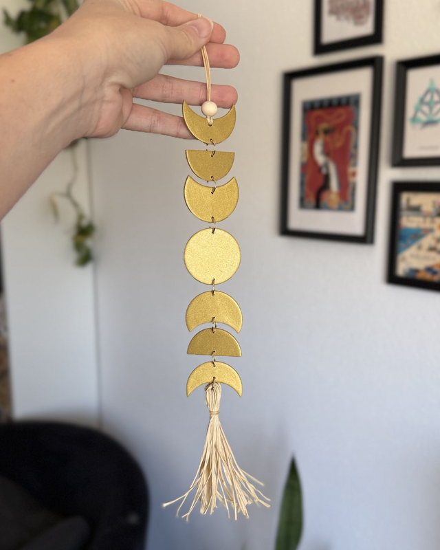 Colgante fases lunares