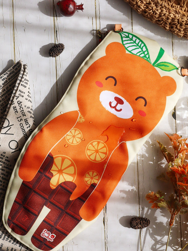 Blythe doll carrier bag Orange Chocolate