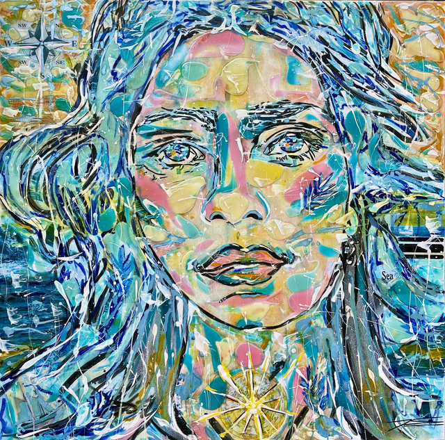 Sailor - 100x100cm - 2024