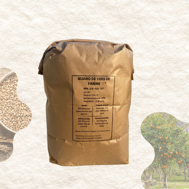 Guano de vers de farine