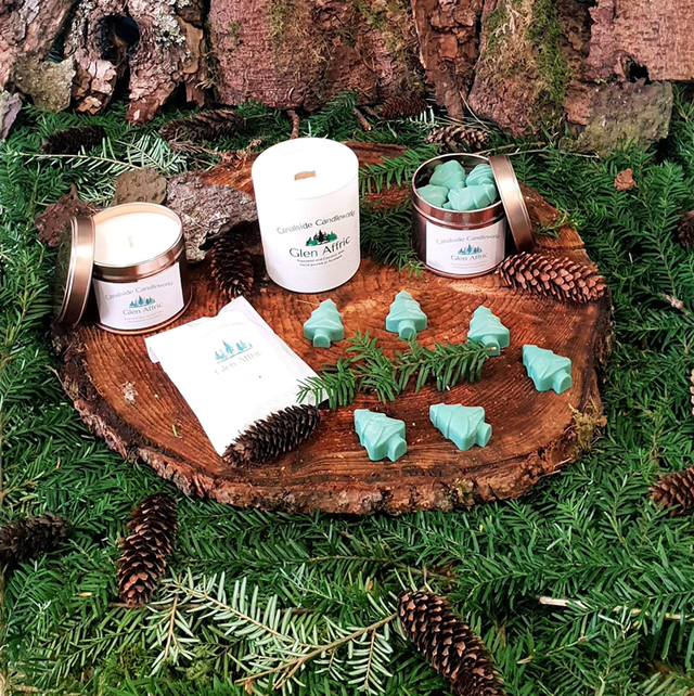 Glen Affric Tin Candle