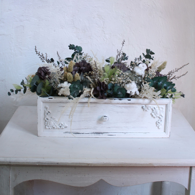 0MD608 CAJÓN DE MADERA BLANCO