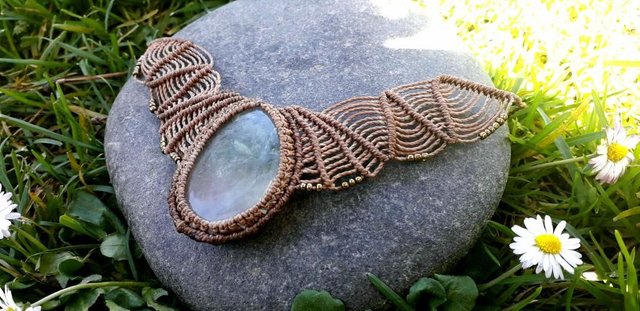 Collier • fluorite verte