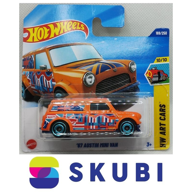 1967 Austin Mini Van - Hot Wheels 169/250 - HW Art Cars 10/10