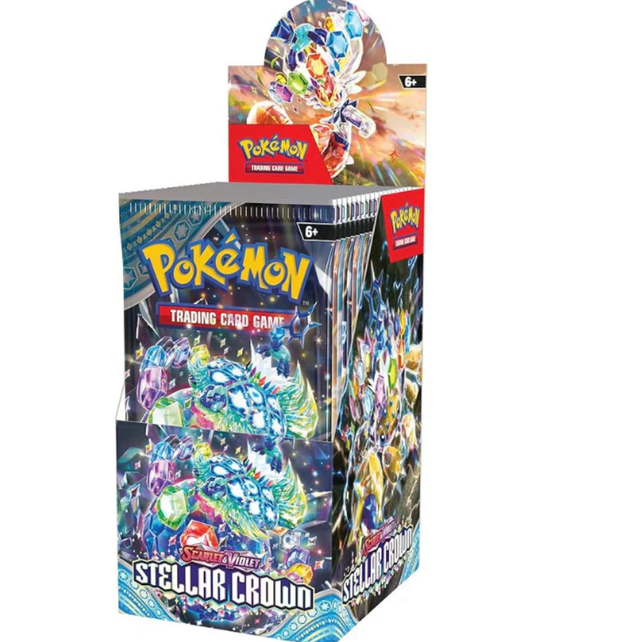 Pokémon: Scarlet &amp; Violet Stellar Crown Half Booster