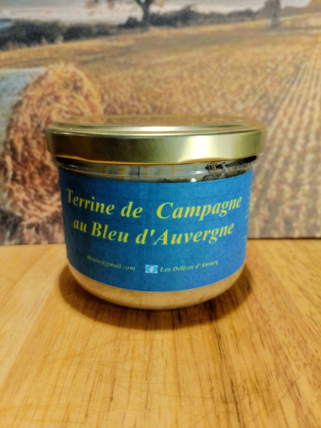 Terrine au Bleu d'Auvergne.