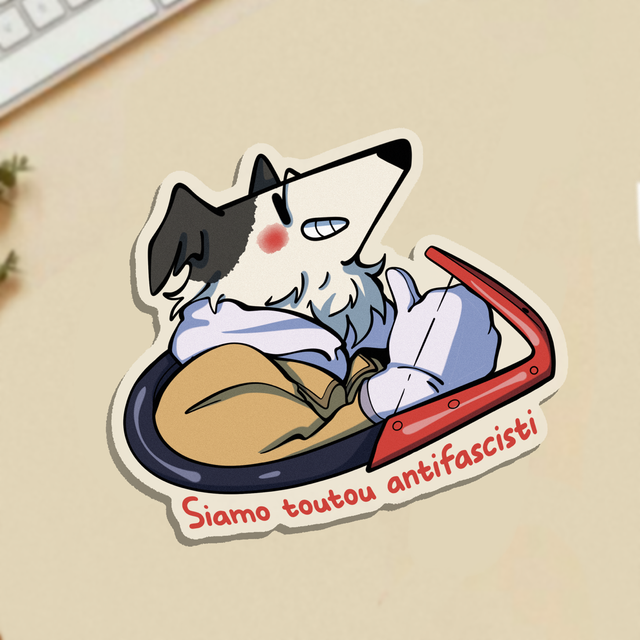 Sticker - Siamo Toutou