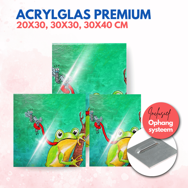 Kikker | Acrylglas premium