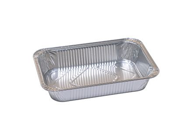 Contenitori vaschette in alluminio 101 rettangolari vol. 800 cc