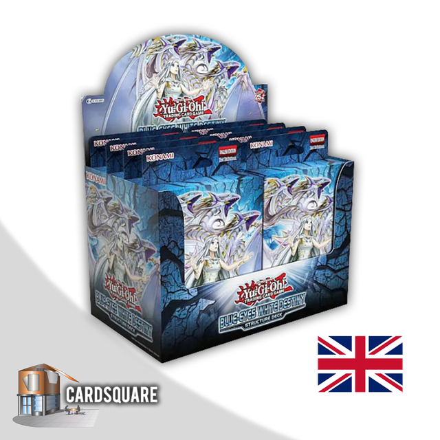 YuGiOh - Blue Eyes White Destiny - Structure Deck Display