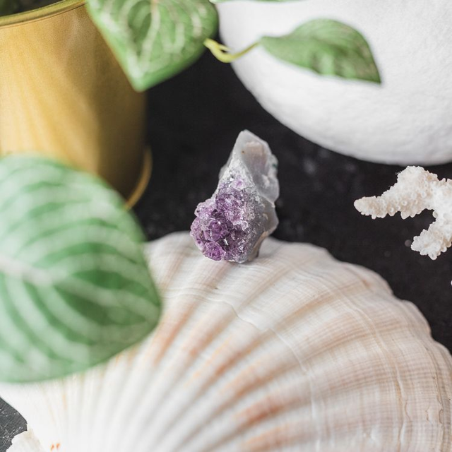 Amethys Car Vent Clip Raw Small