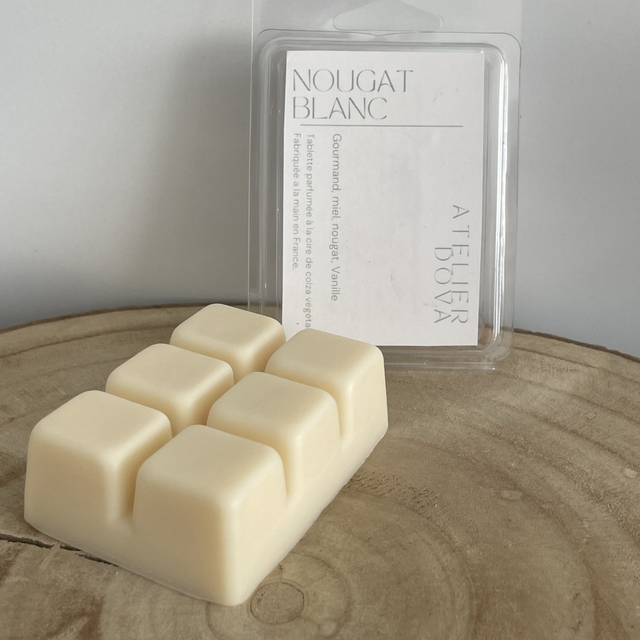 Tablette nougat blanc 