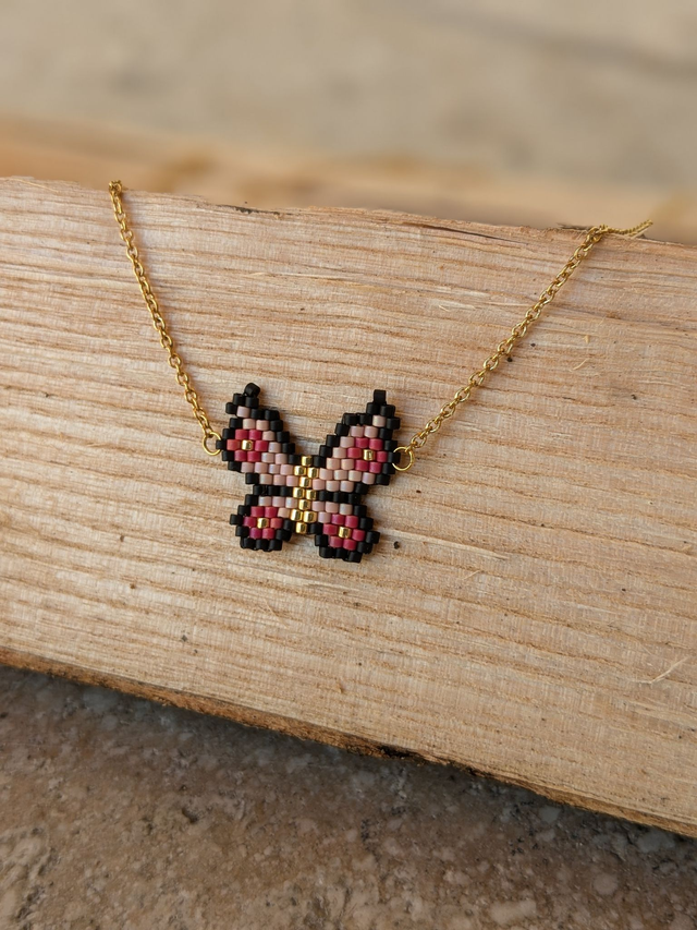 04-Collier papillon