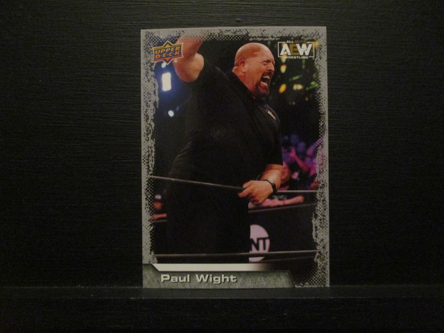 Paul Wight - All Elite AEW Original Upper Deck Trading Card #23