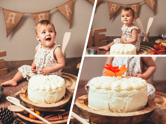 LA SÉANCE PHOTO SMASH CAKE OU 1 ER ANNIVERSAIRE