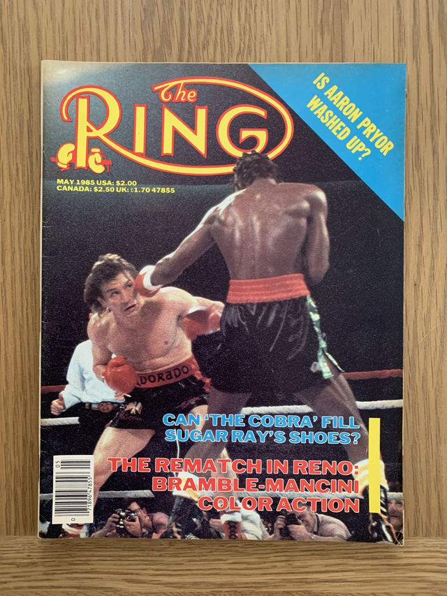 The Ring Boxing Magazine May 1985
