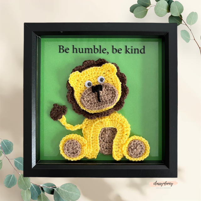 lion frame - ONE OFF PIECE