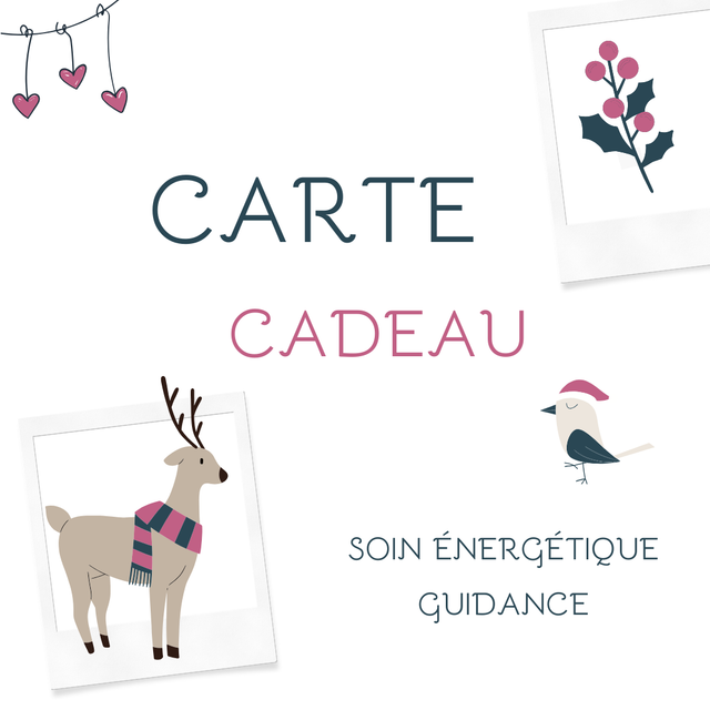 Carte cadeau - Soin énergétique ou guidance