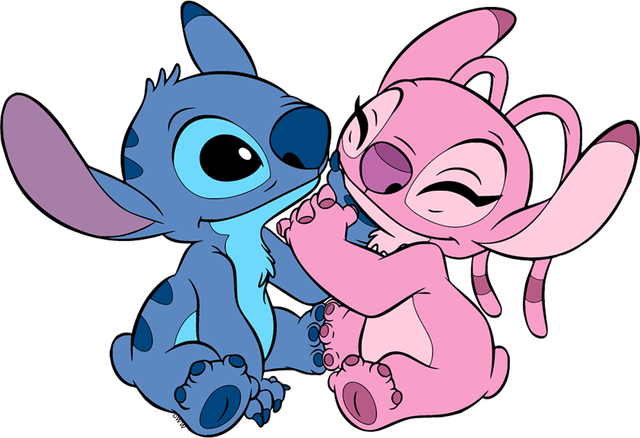 Stitch &amp; Angel DTF  
