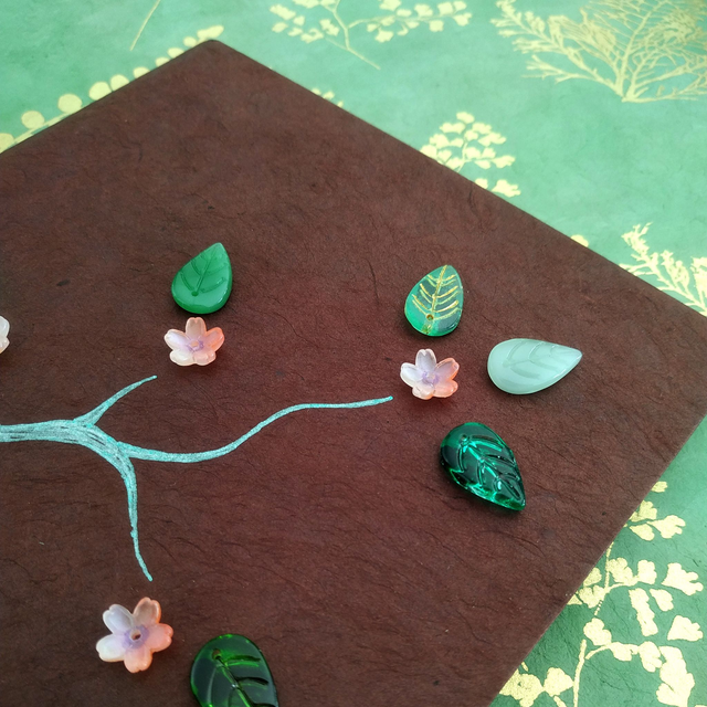 Carnet Lokta Branche de Cerisier